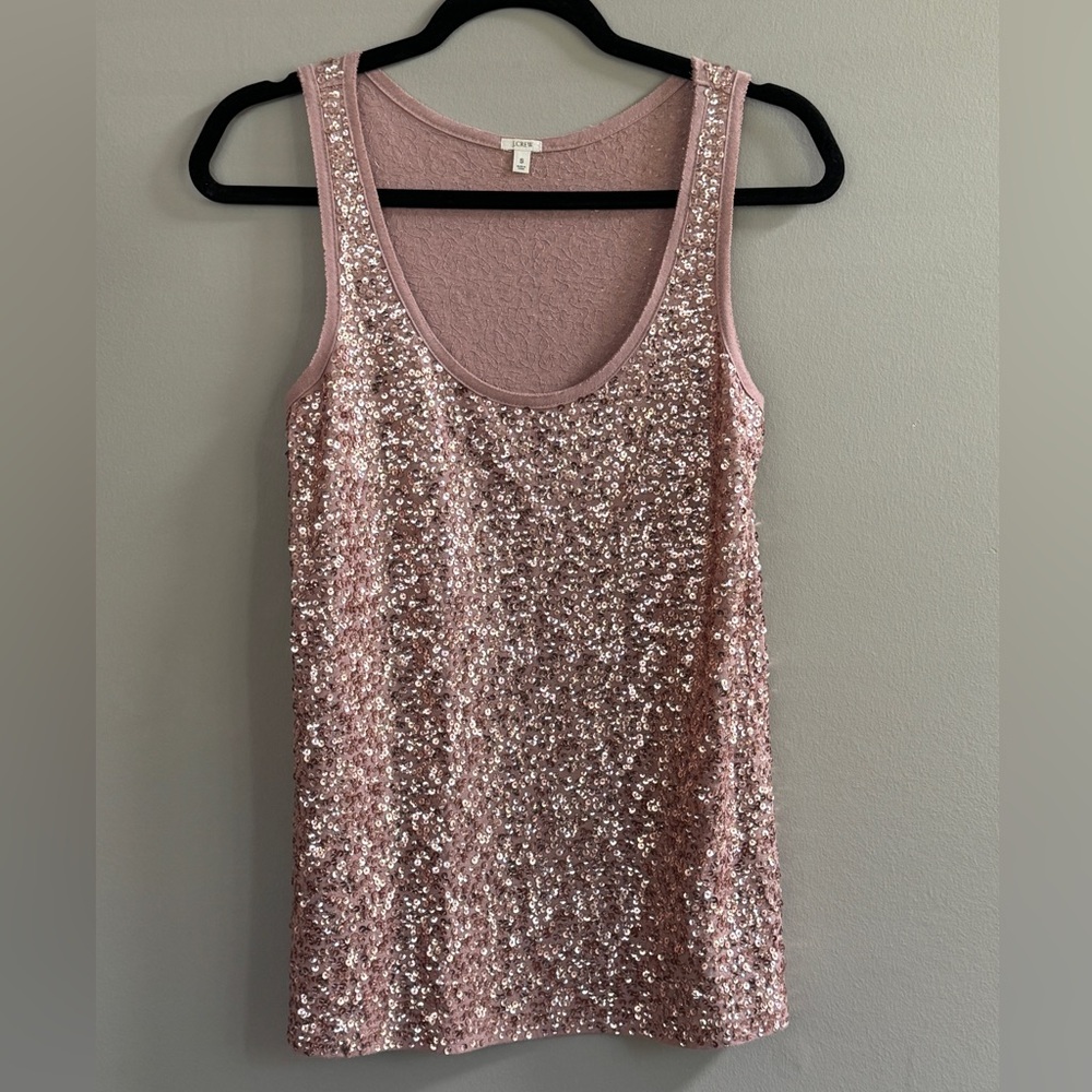 J Crew Sequence Tank Top